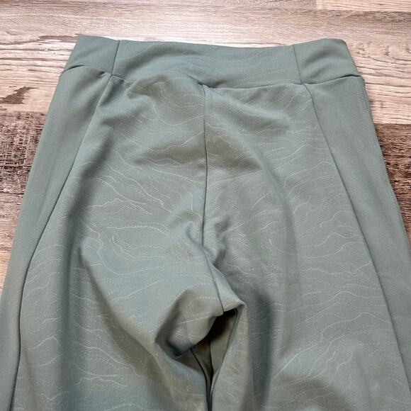 Gymshark Sage Green Topographic Seamless Leggings Size M - Picture 5 of 6